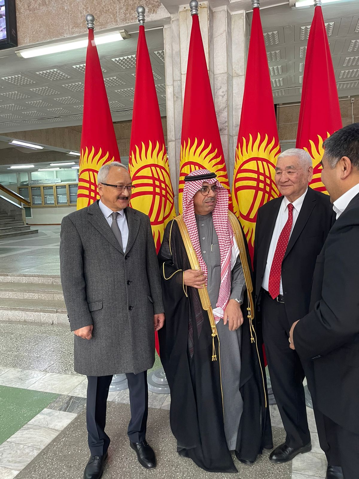 His Excellency the Ambassador's visit to Bishkek State University